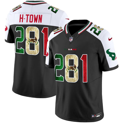 Men's Houston Texans 2025 Mexico Vapor Limited Jersey - All Stitched