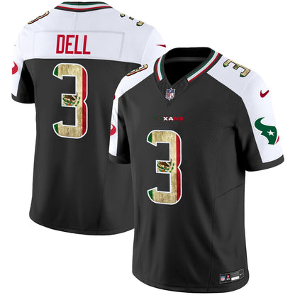 Men's Houston Texans 2025 Mexico Vapor Limited Jersey - All Stitched