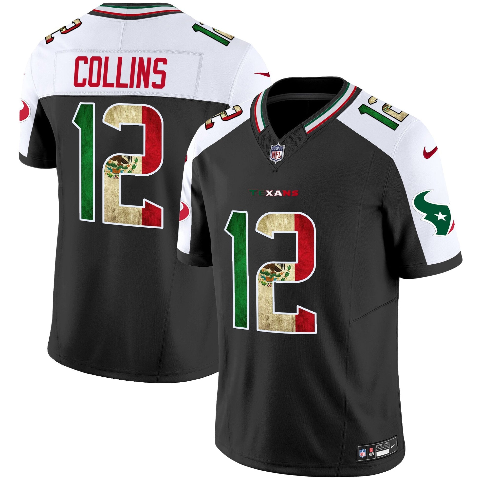 Men's Houston Texans 2025 Mexico Vapor Limited Jersey - All Stitched