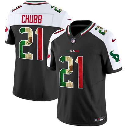 Men's Houston Texans 2025 Mexico Vapor Limited Jersey - All Stitched