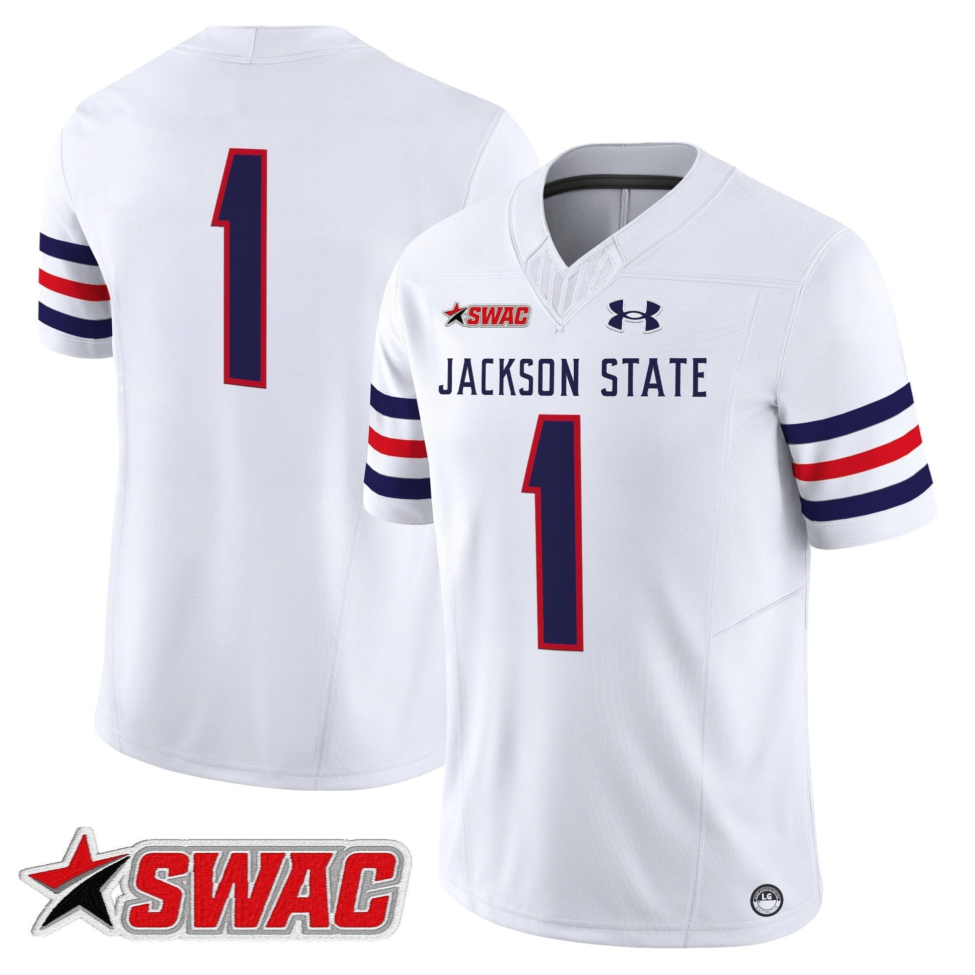 Men's Jackson State Tigers 2025 Vapor Limited Jersey - All Stitched