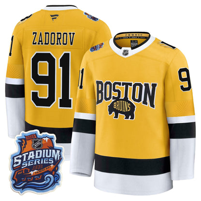 Boston Bruins 2026 Stadium Series Premium Jersey - All Stitched