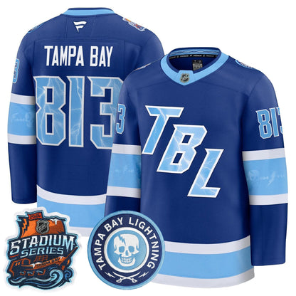 Tampa Bay Lightning 2026 Stadium Series Premium Jersey - All Stitched