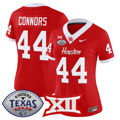 Women's Houston Cougars 2025 Texas Bowl Vapor Limited Jersey - All Stitched