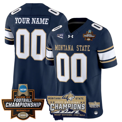MON 2025 National Champions Vapor Limited Custom Jersey n1 - All Stitched