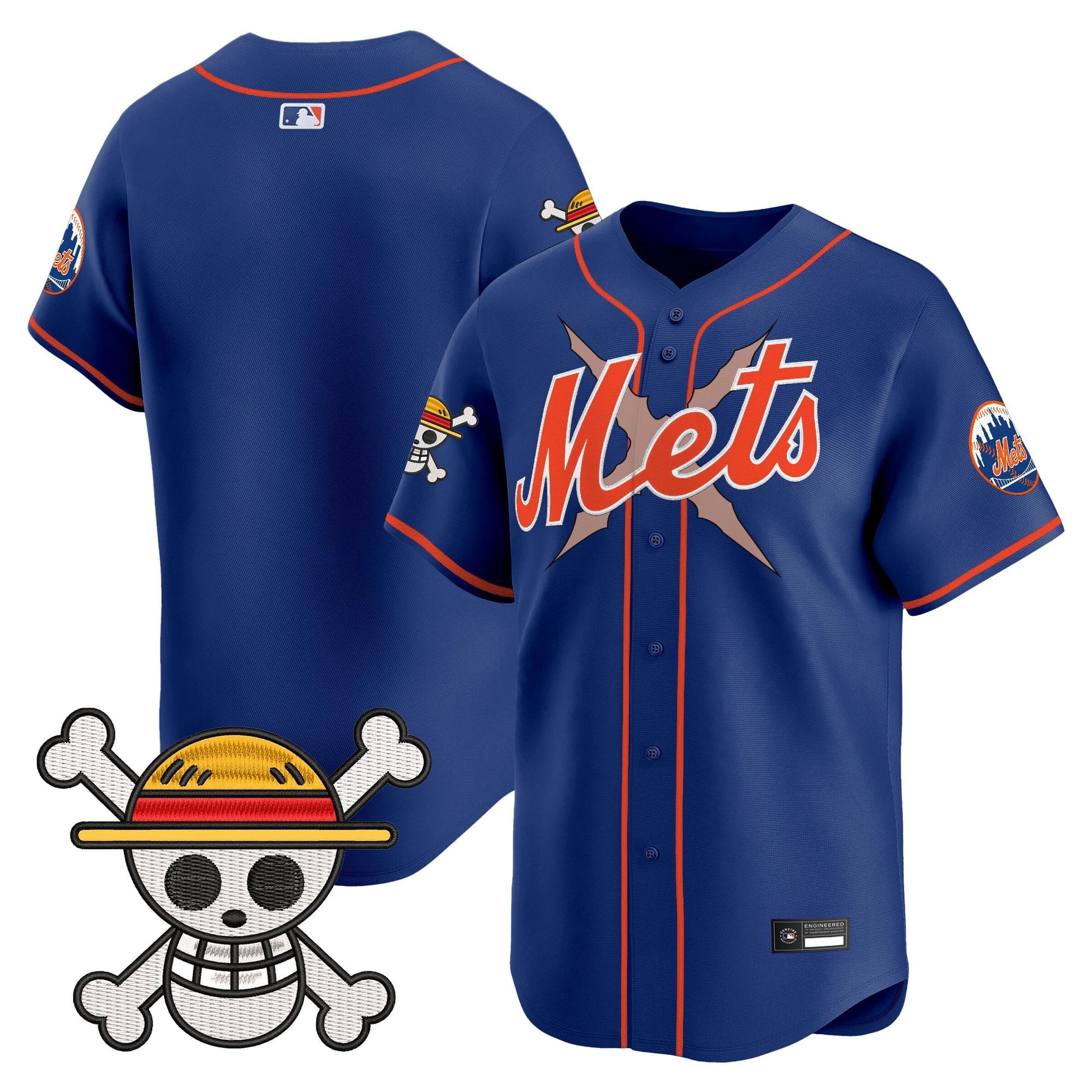 New York Mets x  OP Vapor Premier Limited Jersey - Stitched