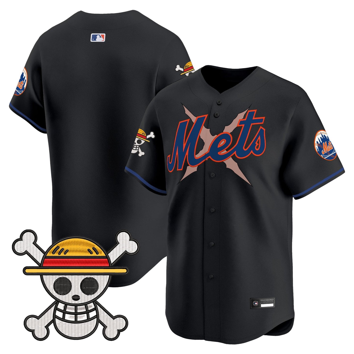 New York Mets x  OP Vapor Premier Limited Jersey - Stitched