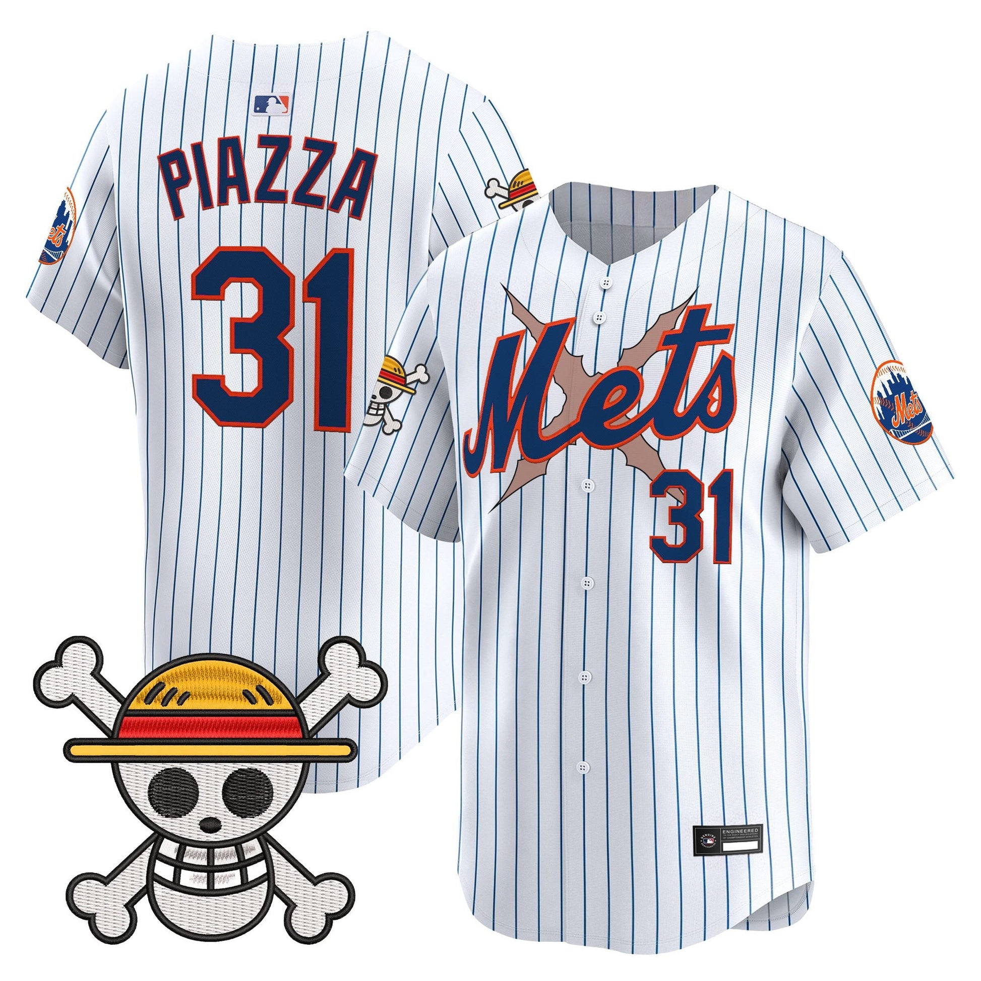 New York Mets x  OP Vapor Premier Limited Jersey - Stitched
