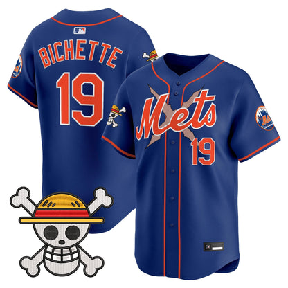 New York Mets x  OP Vapor Premier Limited Jersey - Stitched