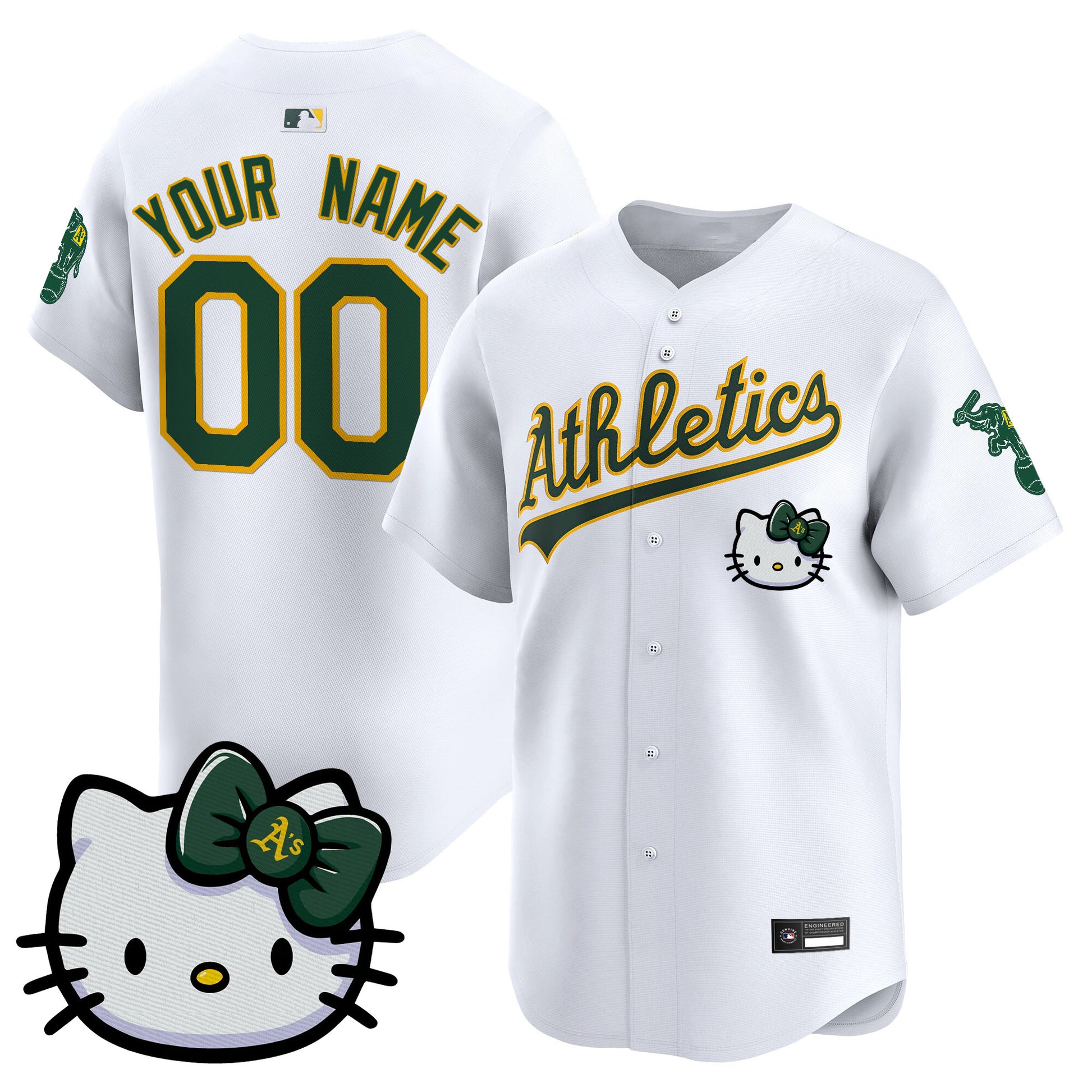 Oakland Athletics Meow KT Vapor Premier Limited Custom Jersey – All Stitched
