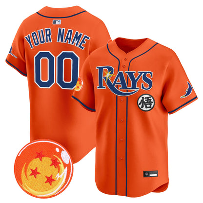 Tampa Bay Rays x  DB Vapor Premier Limited Custom Jersey - All Stitched
