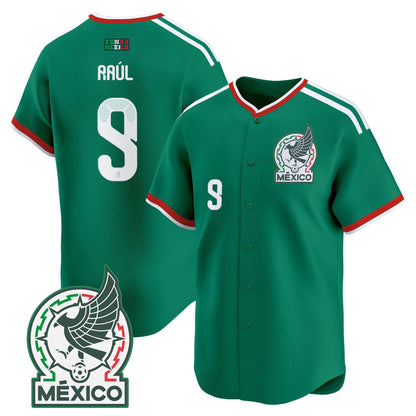 Mexico 2026 National Team Vapor Baseball Jersey - All Stitched