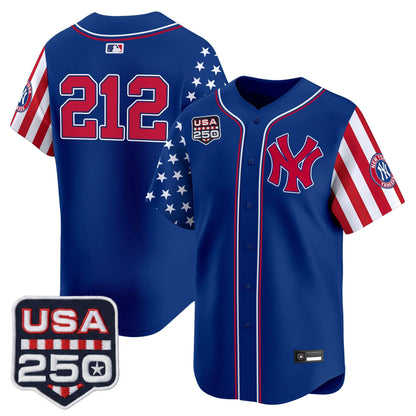 Yankees "America250 Edition" Vapor Premier Limited Jersey V2 - All Stitched