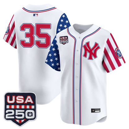 Yankees "America250 Edition" Vapor Premier Limited Jersey V2 - All Stitched