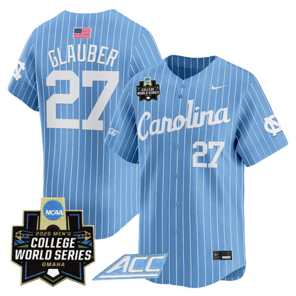 North Carolina Tar Heels 2026 World Series Vapor Premier Limited Jersey - All Stitched