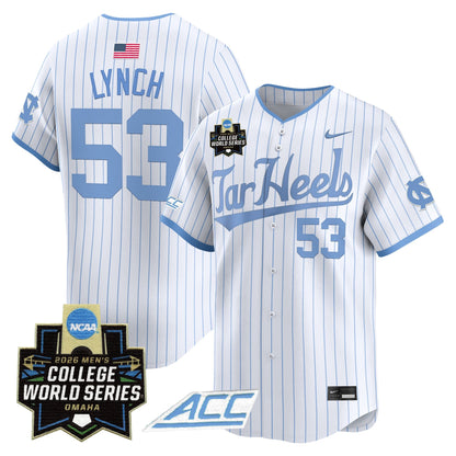 North Carolina Tar Heels 2026 World Series Vapor Premier Limited Jersey - All Stitched