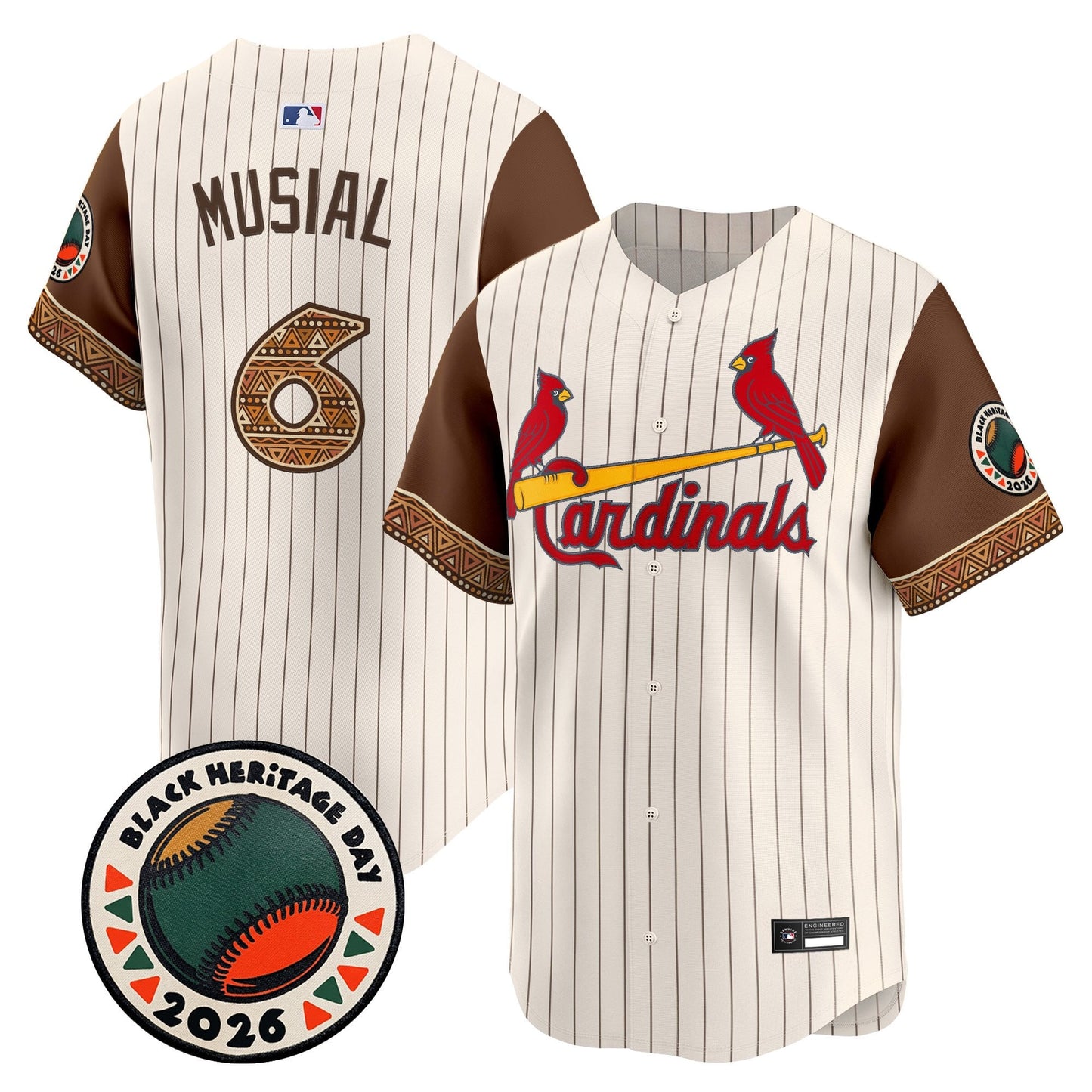 St. Louis Cardinals 2026 Black Heritage Day Vapor Premier Limited Jersey - Stitched