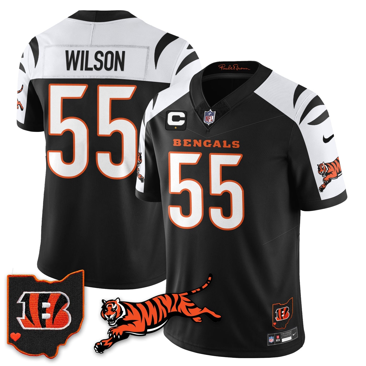 CIN Vapor F.U.S.E. Limited Jersey N1 - All Stitched