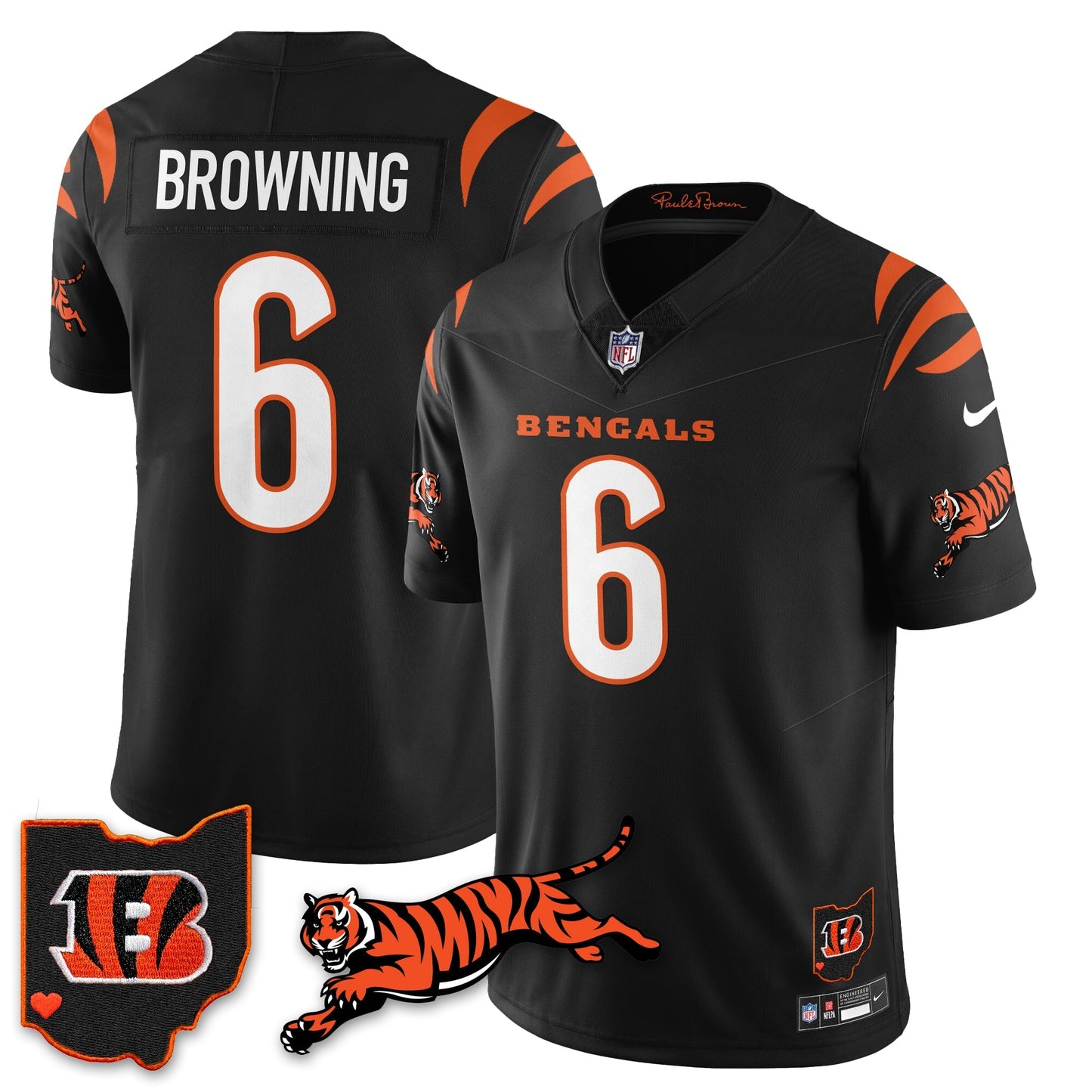 CIN Vapor F.U.S.E. Limited Jersey N1 - All Stitched