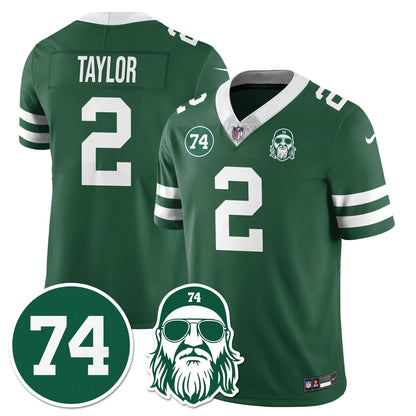NYJ Vapor Limited Jersey - Nick Mangold Patch - All Stitched