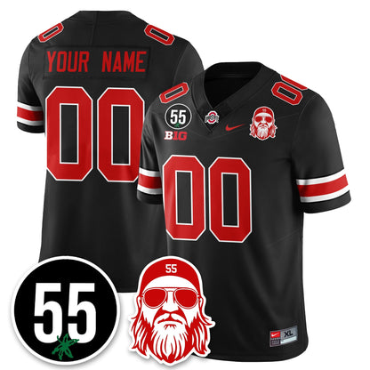 Custom OSU Vapor Limited Jersey - Nick Mangold Patch - All Stitched