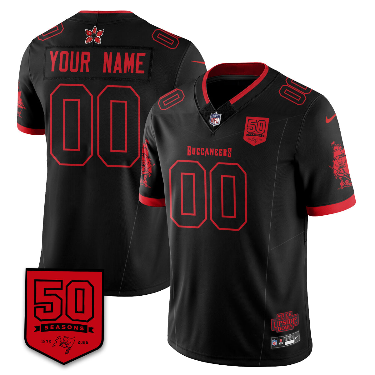 Custom TB 'Stranger Things Edition' Vapor Limited Jersey - All Stitched