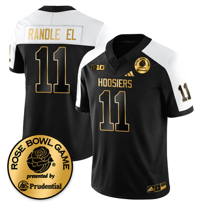 Indiana H Vapor Limited Football Gold Jersey - Rose Bowl - All Stitched