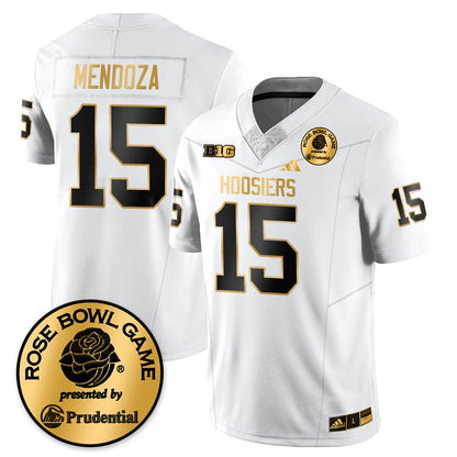 Indiana H Vapor Limited Football Gold Jersey - Rose Bowl - All Stitched