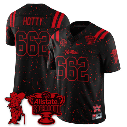OMR 2025 Sugar Bowl 'Stranger Things Edition' Vapor Limited Football Jersey - All Stitched
