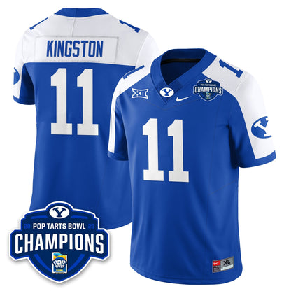 BYU Cougars Football 2025 Pop-Tarts Bowl Champions Jersey - All Stitched