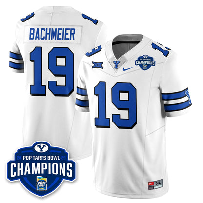 BYU Cougars Football 2025 Pop-Tarts Bowl Champions Jersey - All Stitched