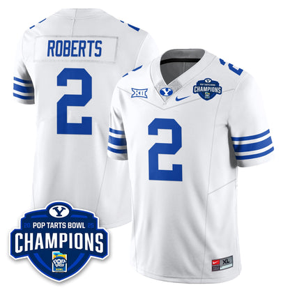 BYU Cougars Football 2025 Pop-Tarts Bowl Champions Jersey - All Stitched