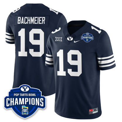 BYU Cougars Football 2025 Pop-Tarts Bowl Champions Jersey - All Stitched
