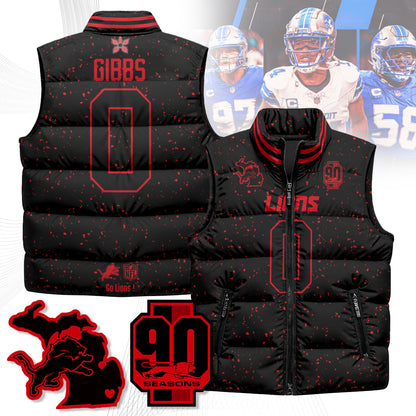 DET 'Stranger Things Edition' Unisex Puffer Vest