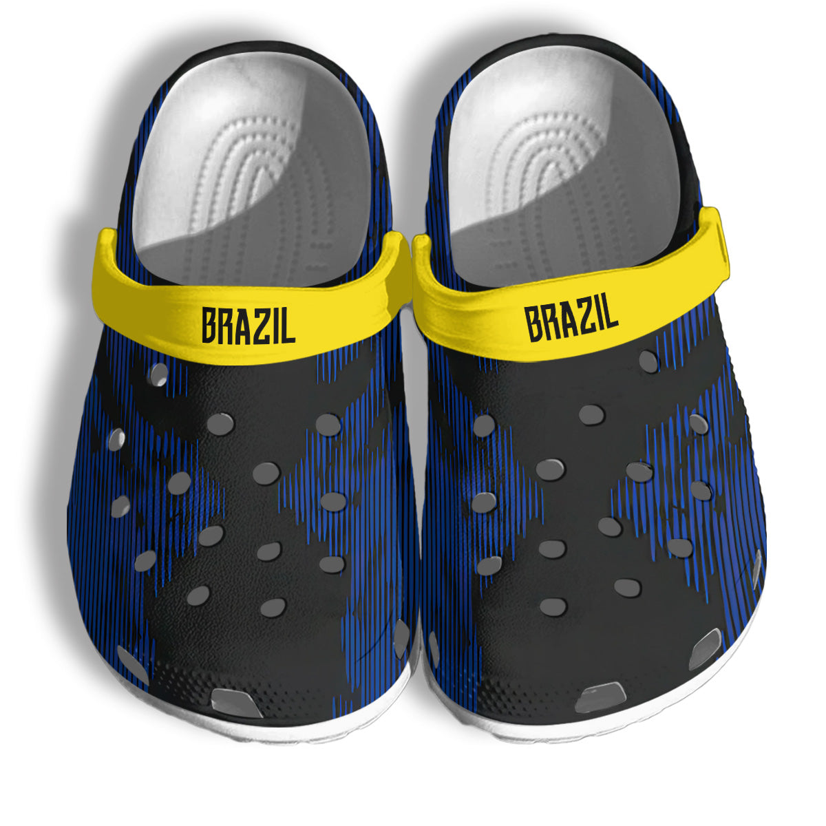 Brazil Clogs WC2026 Black - Charms Gift Set