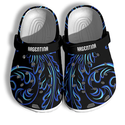Argentina Clogs WC2026 Black - Charms Gift Set