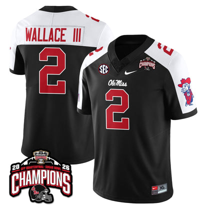 Ole Miss Football Vapor Limited Jersey - Allstate Sugar Bowl Champions - All Stitched