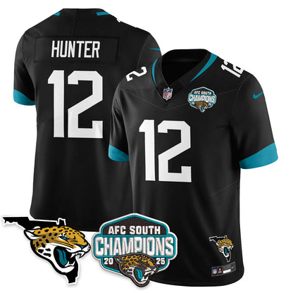 DET AFC South Division Champions Vapor Limited Jersey - All Stitched