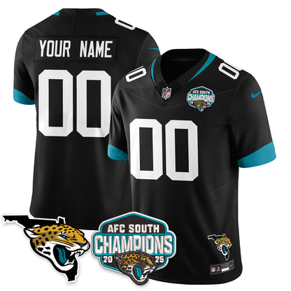 DET AFC South Division Champions Vapor Limited Jersey - All Stitched