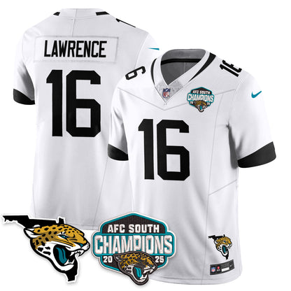 DET AFC South Division Champions Vapor Limited Jersey - All Stitched