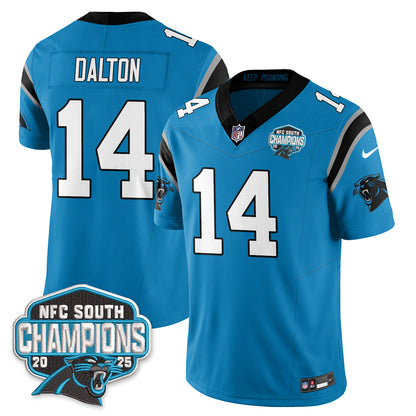 CAR NFC South Division Champions Vapor Limited Jersey n1 - All Stitched