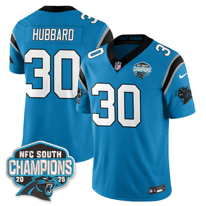 CAR NFC South Division Champions Vapor Limited Jersey n1 - All Stitched