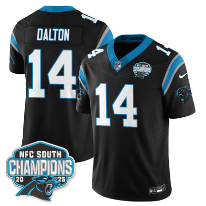 CAR NFC South Division Champions Vapor Limited Jersey n1 - All Stitched