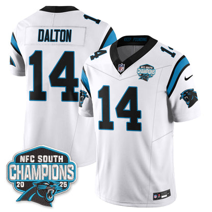 CAR NFC South Division Champions Vapor Limited Jersey n1 - All Stitched