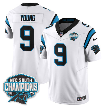 CAR NFC South Division Champions Vapor Limited Jersey n1 - All Stitched