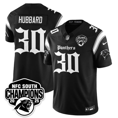 CAR Gothic NFC South Division Champions Vapor Limited Gothic Jersey - All Stitched