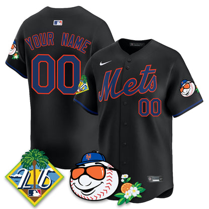 Custom NYM 2026 Spring Training Vapor Limited Jersey - All Stitched