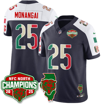 CHI Mexico NFC North Division Champions Vapor Limited Jersey - All Stitched