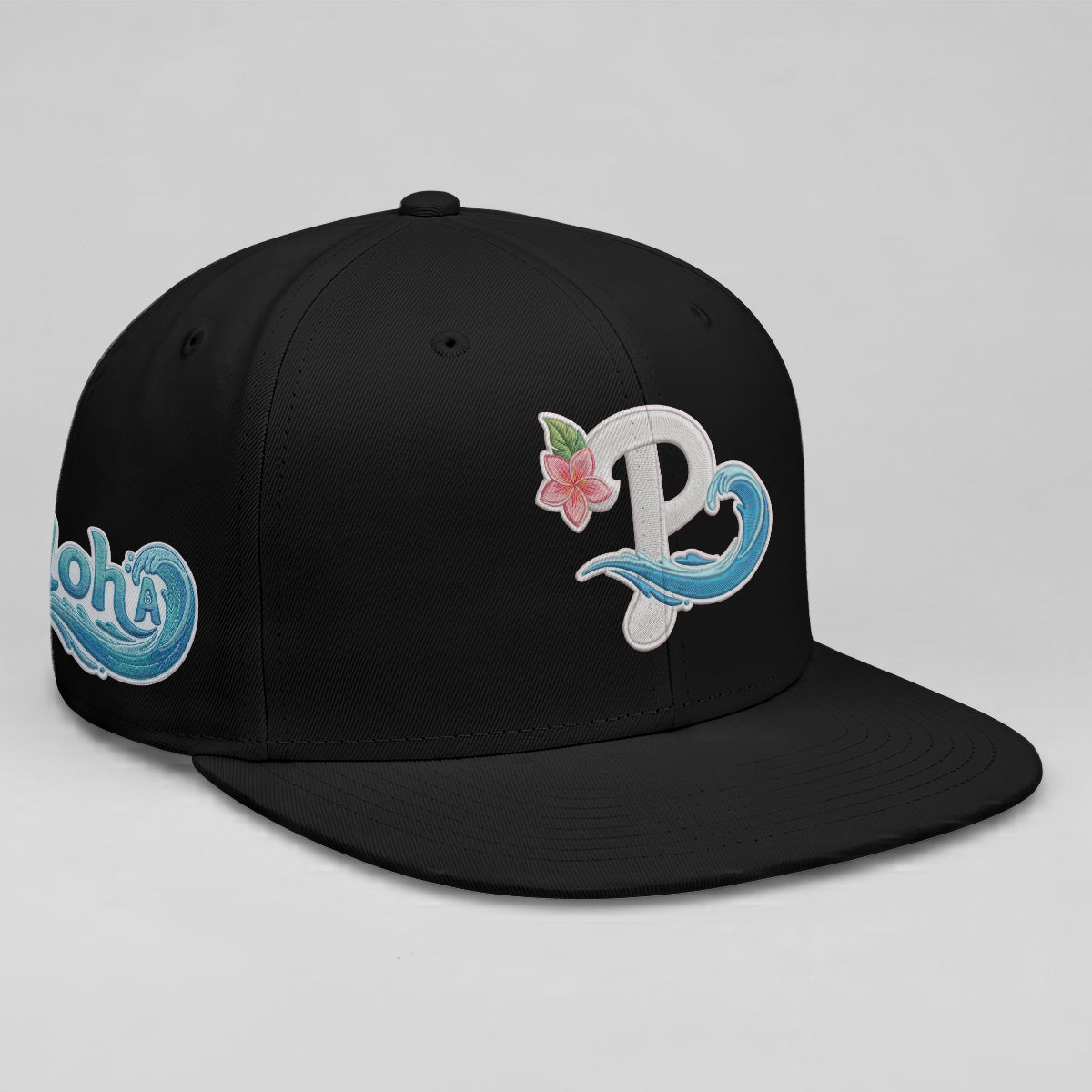 PHI Aloha Snapback Embroidered Cap