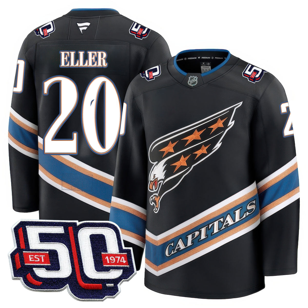 WSH 50th Anniversary Premium Jersey - All Stitched